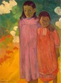 Piti Teina Zwei Schwestern Beitrag Impressionismus Primitivismus Paul Gauguin